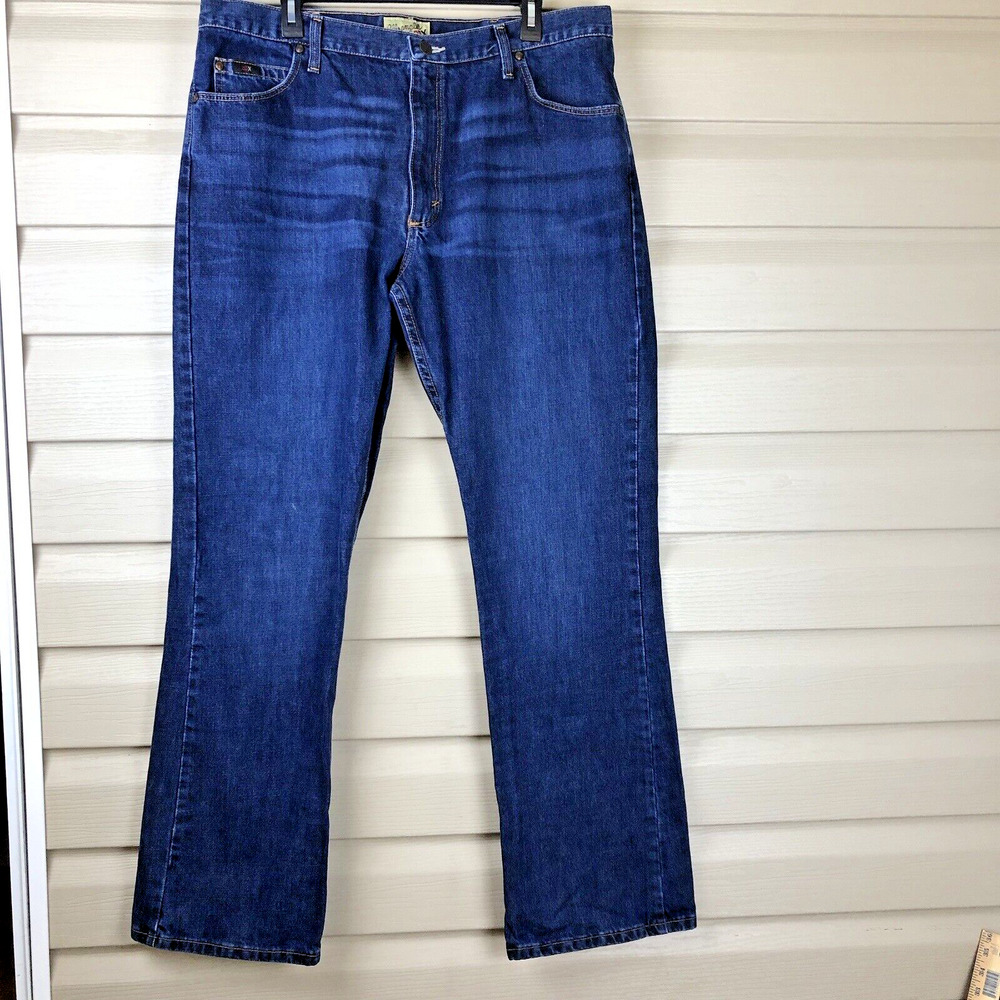 Wrangler 20X Men Jeans Sz 37x34 Style 42 Competition Vintage Boot Cut Western